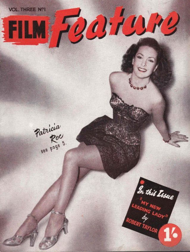 FILM FEATURE magazine side cover  Vol 3 #1  1948