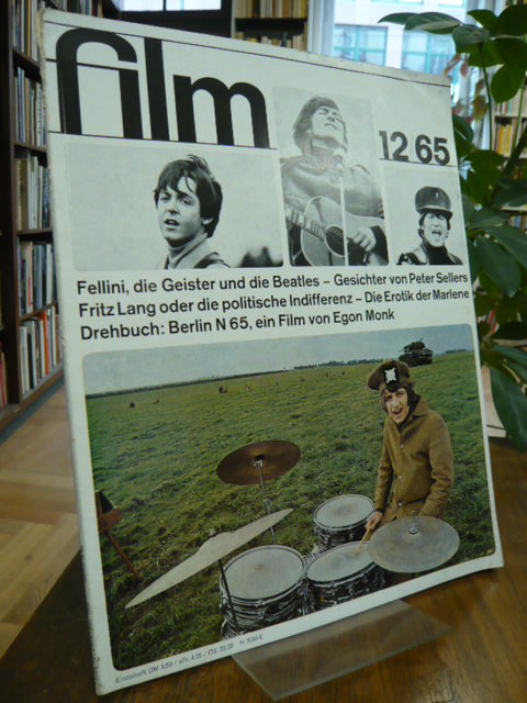 FILM/FERNSEHEN UND FILM magazine side cover Issue 12 December 1965