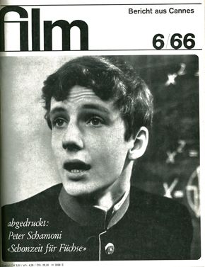 FILM/FERNSEHEN UND FILM magazine side cover Issue 6 June 1966