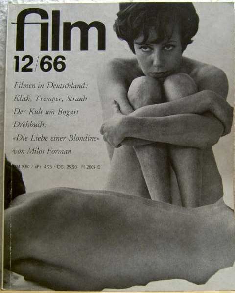 FILM/FERNSEHEN UND FILM magazine side cover Issue 12 December 1966
