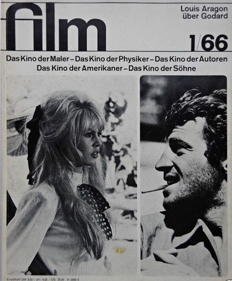 FILM/FERNSEHEN UND FILM magazine side cover Issue 1  1966