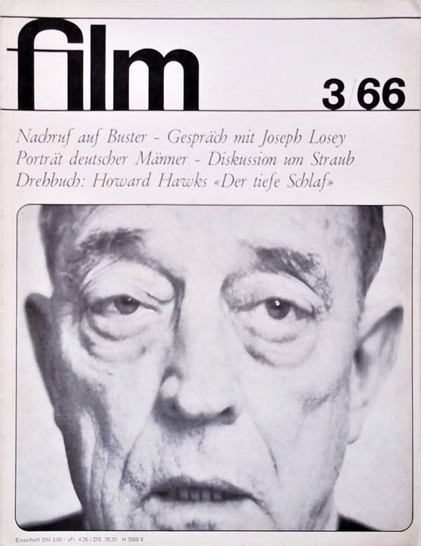 FILM/FERNSEHEN UND FILM magazine side cover Issue 3 March 1966