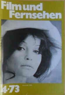 FILM UND FERNSEHEN magazine side cover Issue 4  1973