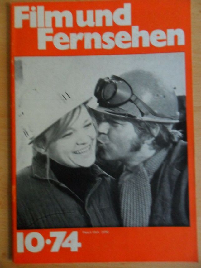 FILM UND FERNSEHEN magazine side cover Issue 10  1974