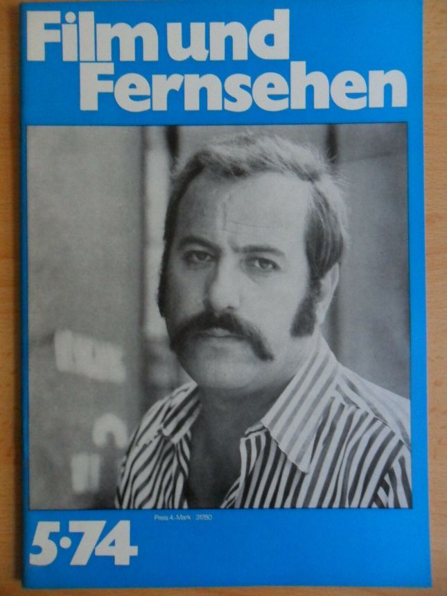 FILM UND FERNSEHEN magazine side cover Issue 5  1974