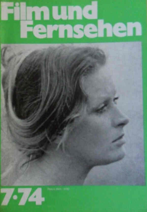 FILM UND FERNSEHEN magazine side cover Issue 7  1974