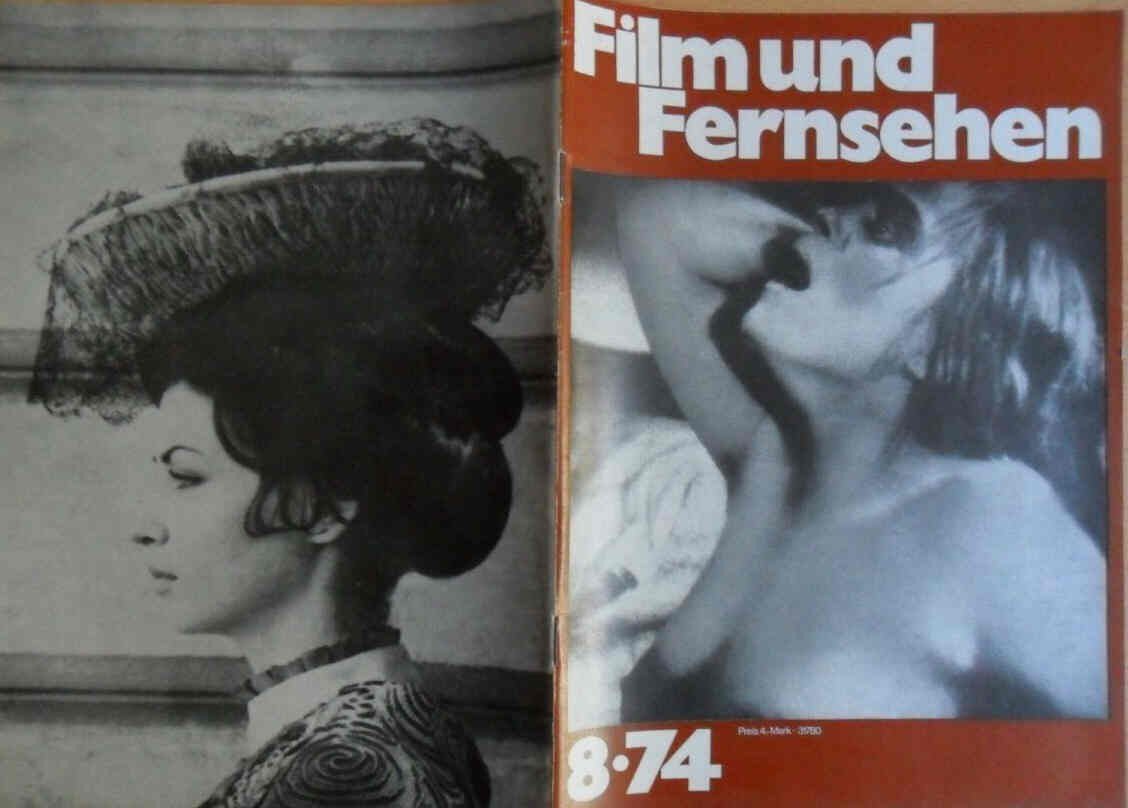 FILM UND FERNSEHEN magazine side cover Issue 8  1974