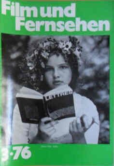FILM UND FERNSEHEN magazine side cover Issue 3  1976