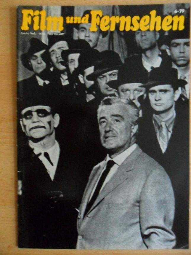 FILM UND FERNSEHEN magazine side cover Issue 6  1979