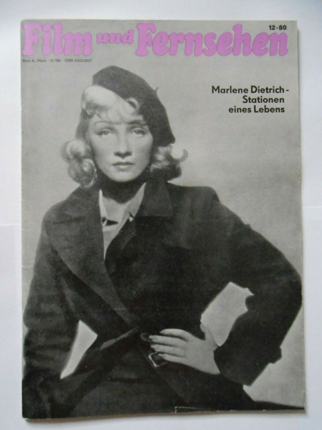 FILM UND FERNSEHEN magazine side cover Issue 12  1980
