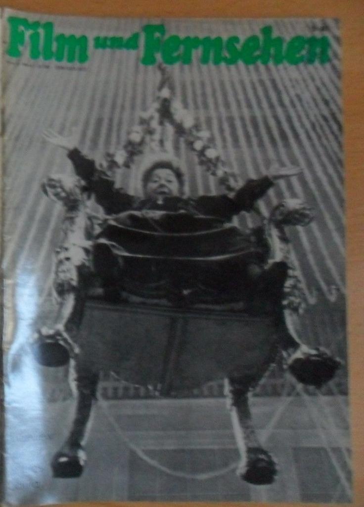 FILM UND FERNSEHEN magazine side cover Issue 5  1981