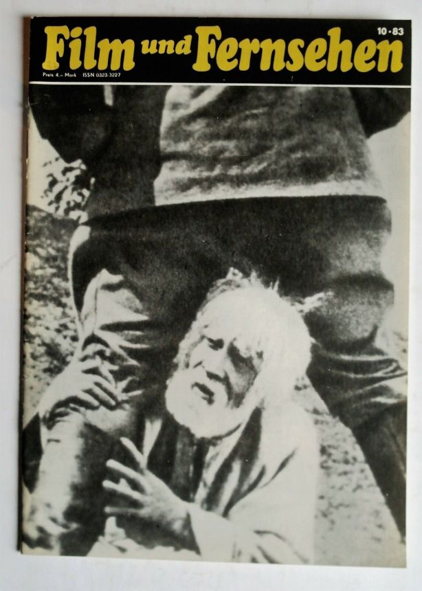 FILM UND FERNSEHEN magazine side cover Issue 10  1983