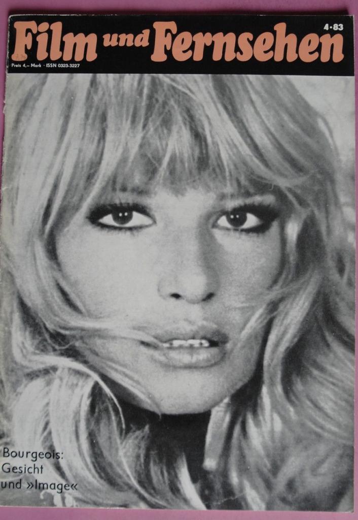 FILM UND FERNSEHEN magazine side cover Issue 4  1983