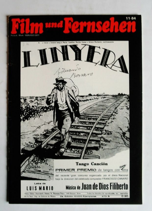 FILM UND FERNSEHEN magazine side cover Issue 11  1984