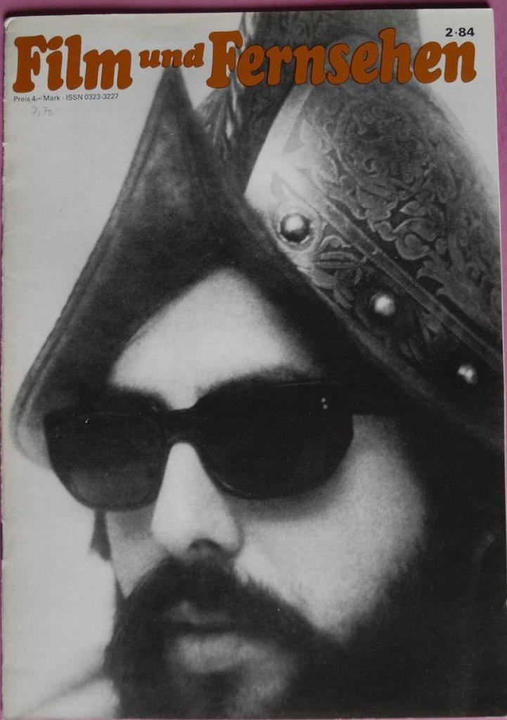 FILM UND FERNSEHEN magazine side cover Issue 2  1984