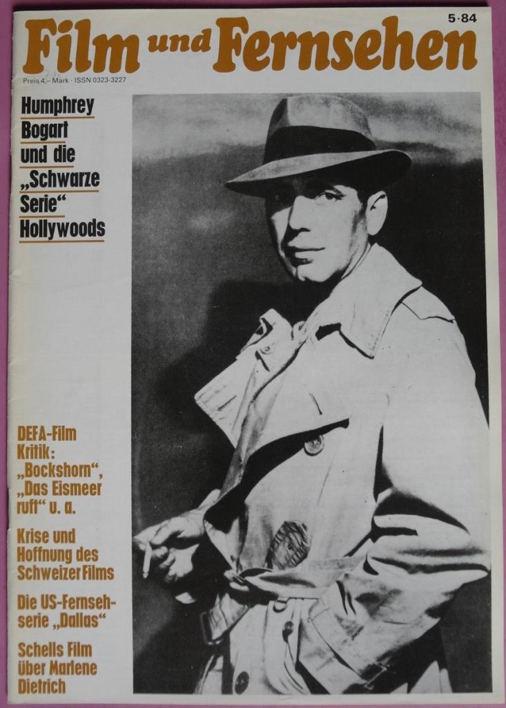 FILM UND FERNSEHEN magazine side cover Issue 5  1984