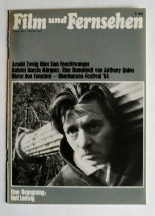 FILM UND FERNSEHEN magazine side cover Issue 7  1984