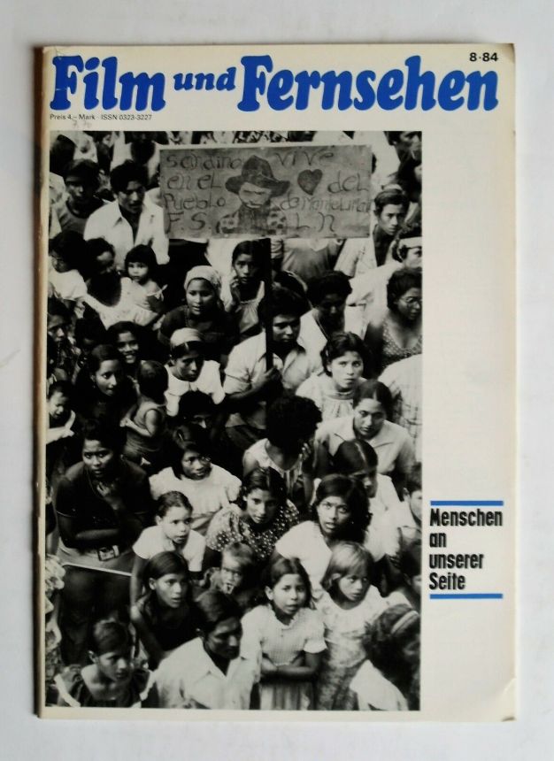 FILM UND FERNSEHEN magazine side cover Issue 8  1984