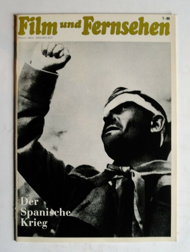 FILM UND FERNSEHEN magazine side cover Issue 7  1986