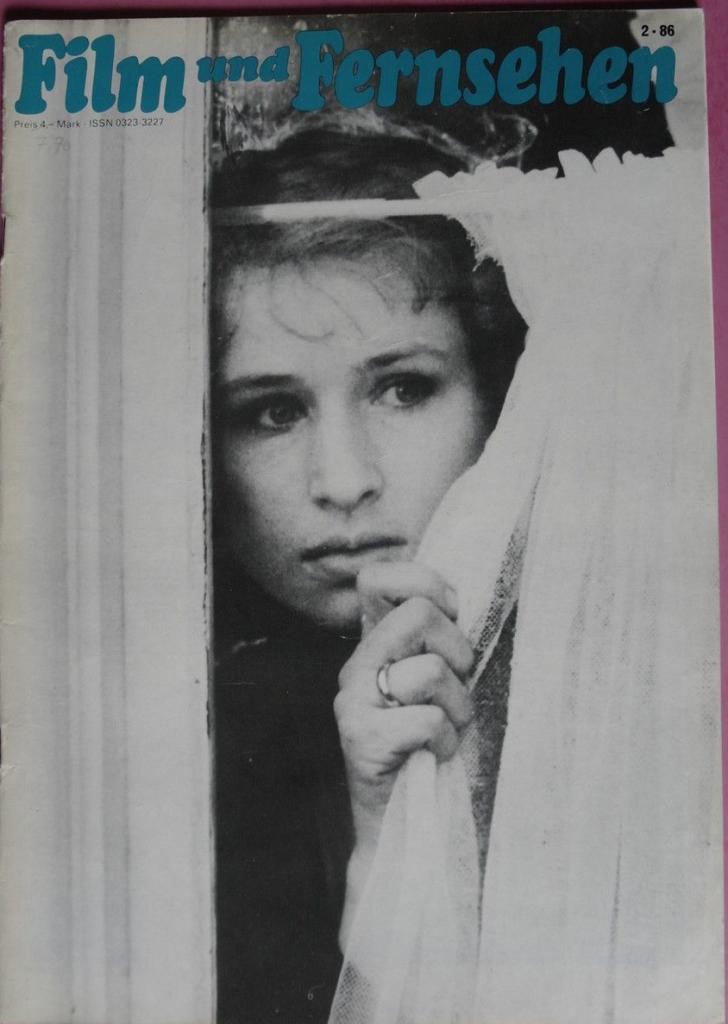 FILM UND FERNSEHEN magazine side cover Issue 2  1986