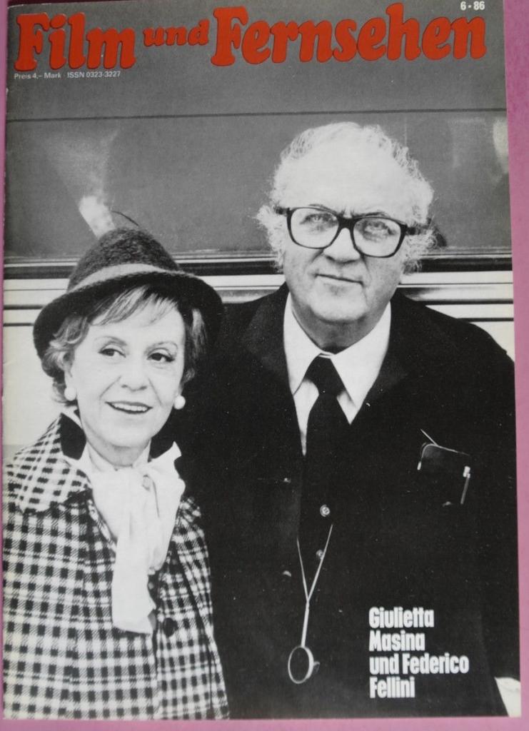 FILM UND FERNSEHEN magazine side cover Issue 6  1986