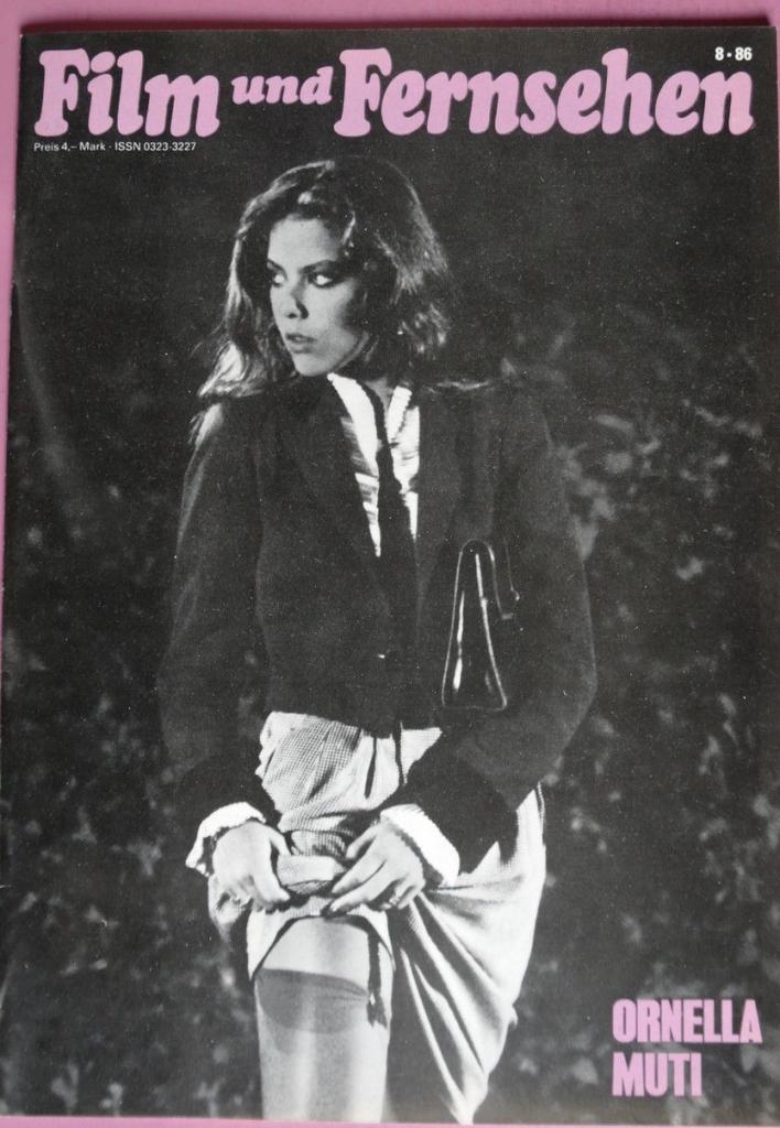 FILM UND FERNSEHEN magazine side cover Issue 8  1986