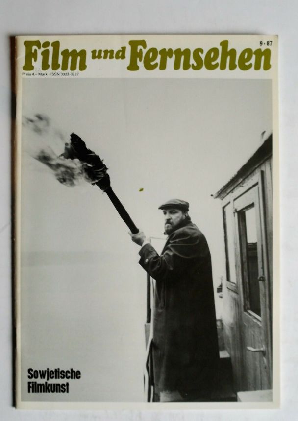 FILM UND FERNSEHEN magazine side cover Issue 9  1987