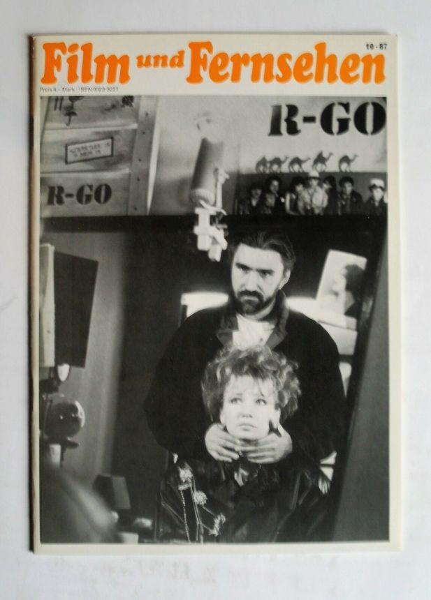 FILM UND FERNSEHEN magazine side cover Issue 10  1987