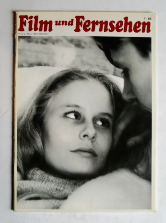 FILM UND FERNSEHEN magazine side cover Issue 1  1988