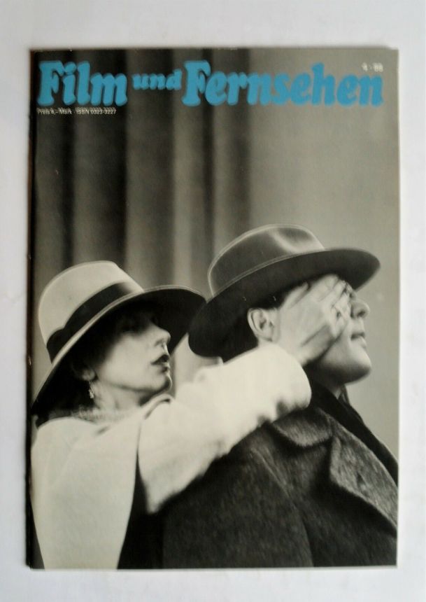 FILM UND FERNSEHEN magazine side cover Issue 4  1988