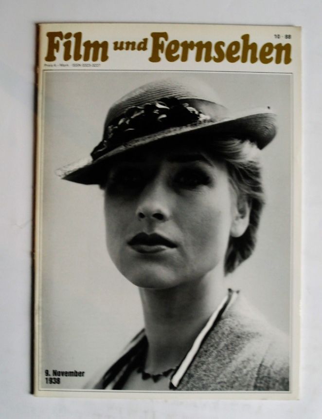FILM UND FERNSEHEN magazine side cover Issue 10  1988