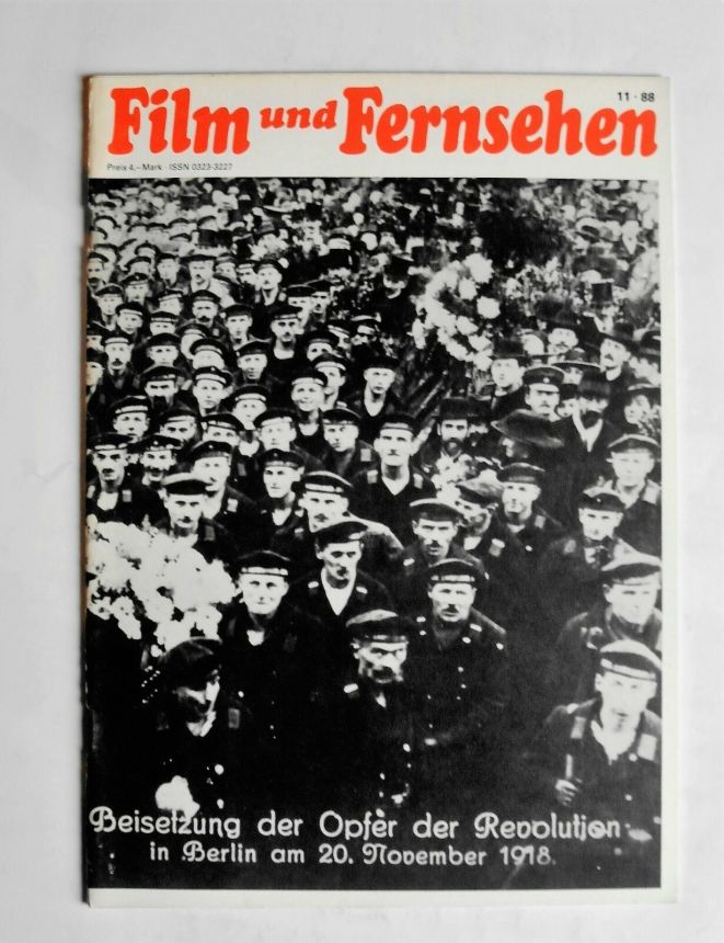 FILM UND FERNSEHEN magazine side cover Issue 11  1988