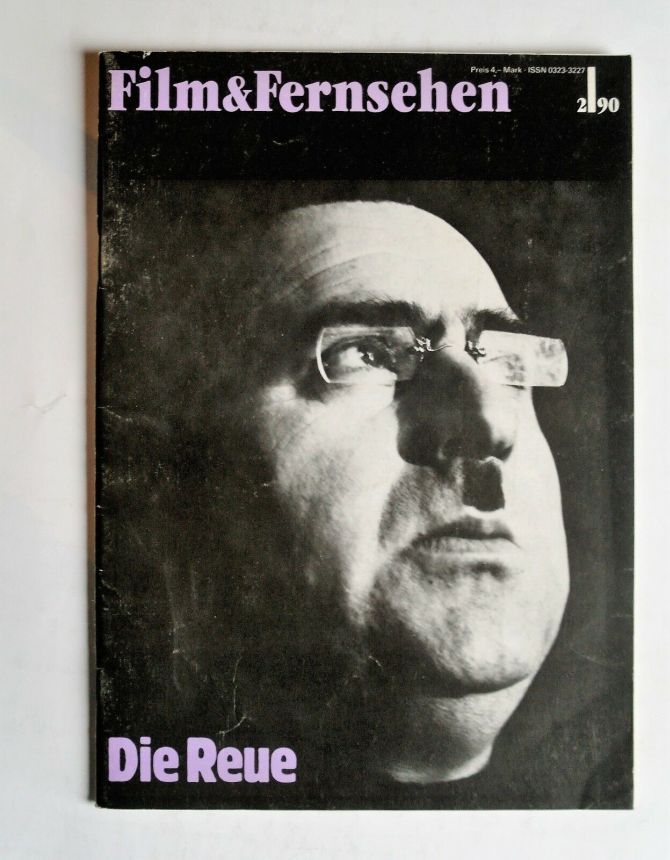 FILM UND FERNSEHEN magazine side cover Issue 2  1990