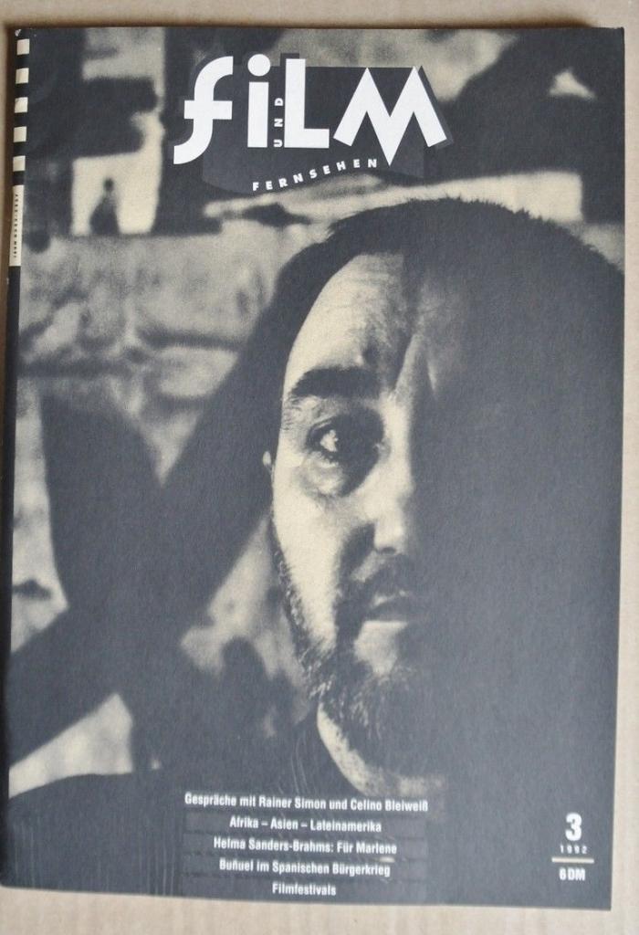 FILM UND FERNSEHEN magazine side cover Issue 3  1992
