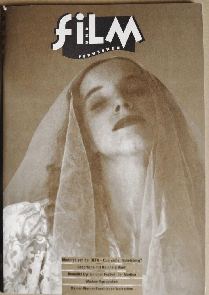 FILM UND FERNSEHEN magazine side cover Issue 4  1992