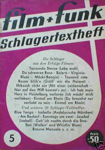 FILM UND FUNK magazine side cover Issue 5  