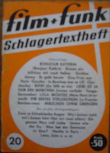 FILM UND FUNK magazine side cover Issue 20  
