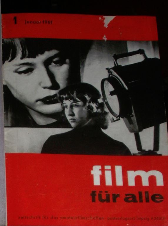 FILM FUR ALLE magazine side cover January 1961