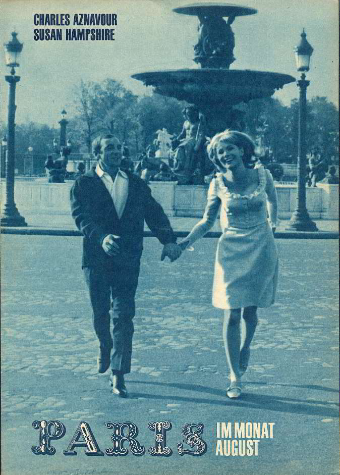 FILM FUR SIE magazine side cover Issue 56  1967