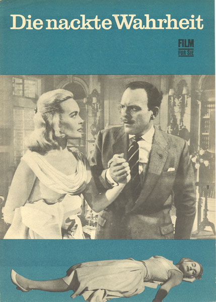 FILM FUR SIE magazine side cover Issue 19  1968