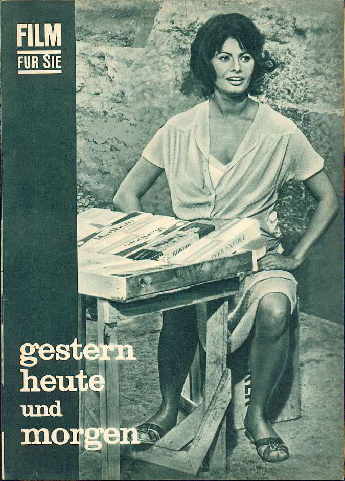 FILM FUR SIE magazine side cover Issue 3  1968