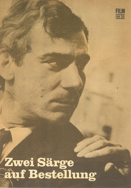 FILM FUR SIE magazine side cover Issue 38  1968