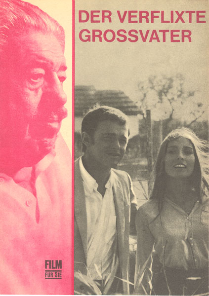 FILM FUR SIE magazine side cover Issue 62  1969