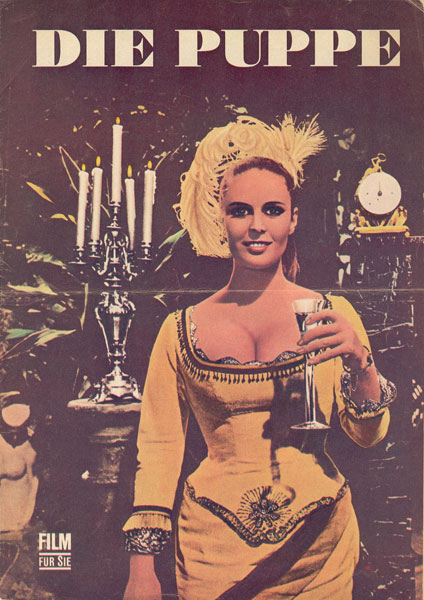 FILM FUR SIE magazine side cover Issue 73  1969