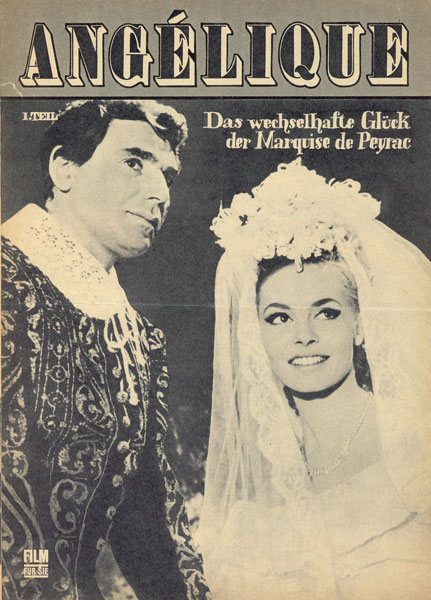 FILM FUR SIE magazine side cover Issue 72  1970