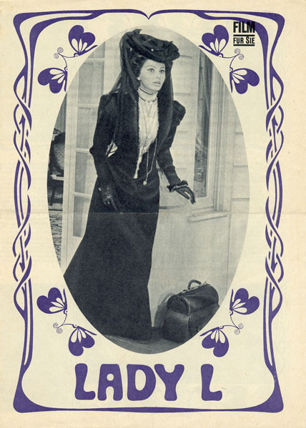 FILM FUR SIE magazine side cover Issue 43  1971