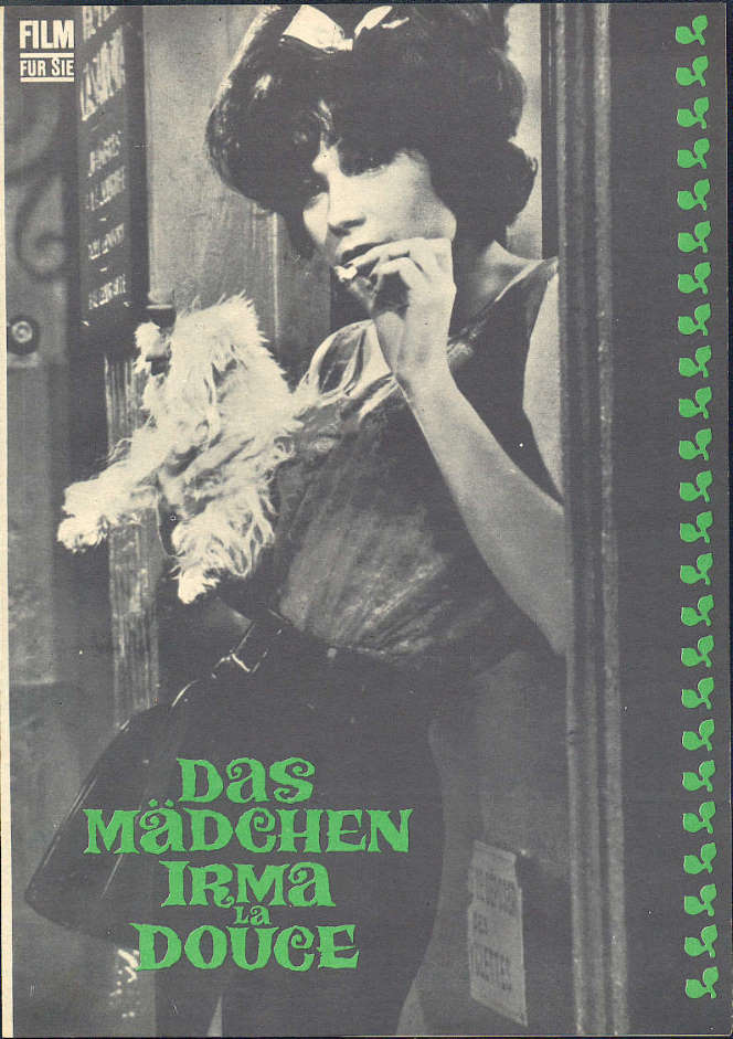 FILM FUR SIE magazine side cover Issue 55  1972