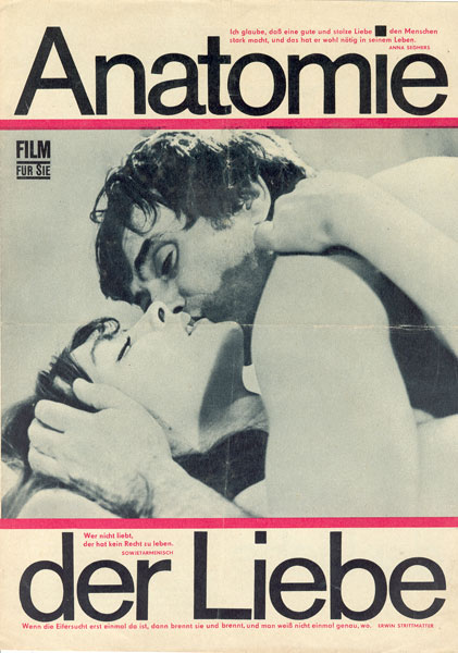 FILM FUR SIE magazine side cover Issue 21  1974