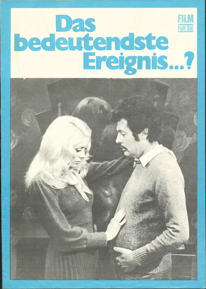 FILM FUR SIE magazine side cover Issue 40  1974