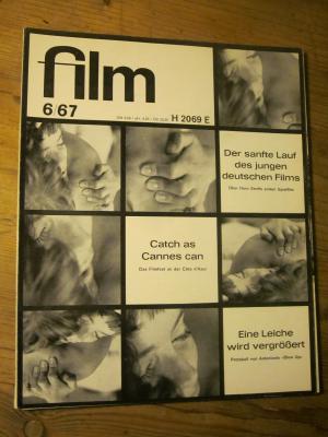 FILM/FERNSEHEN UND FILM magazine side cover Issue 6 June 1967